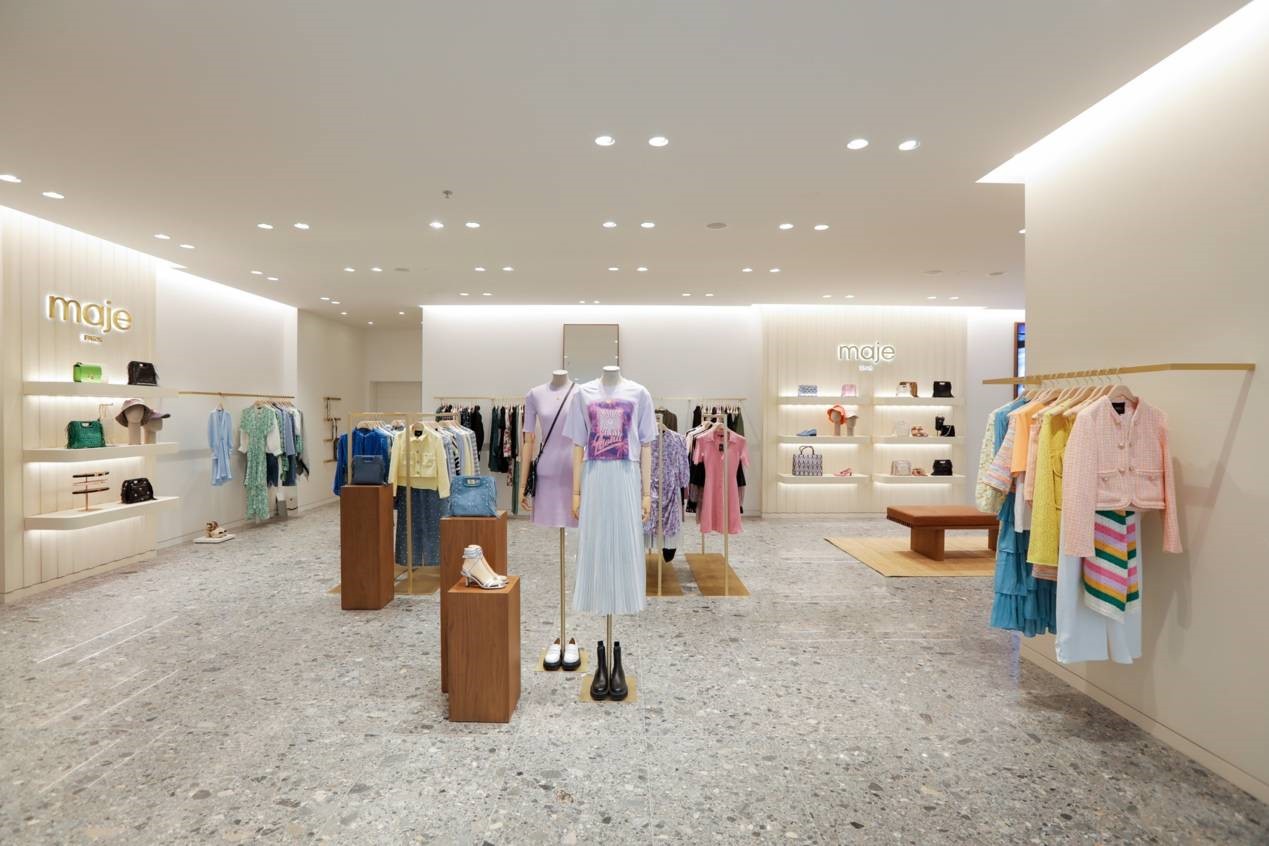 Maje江西首家精品店华丽启幕南昌武商Mall